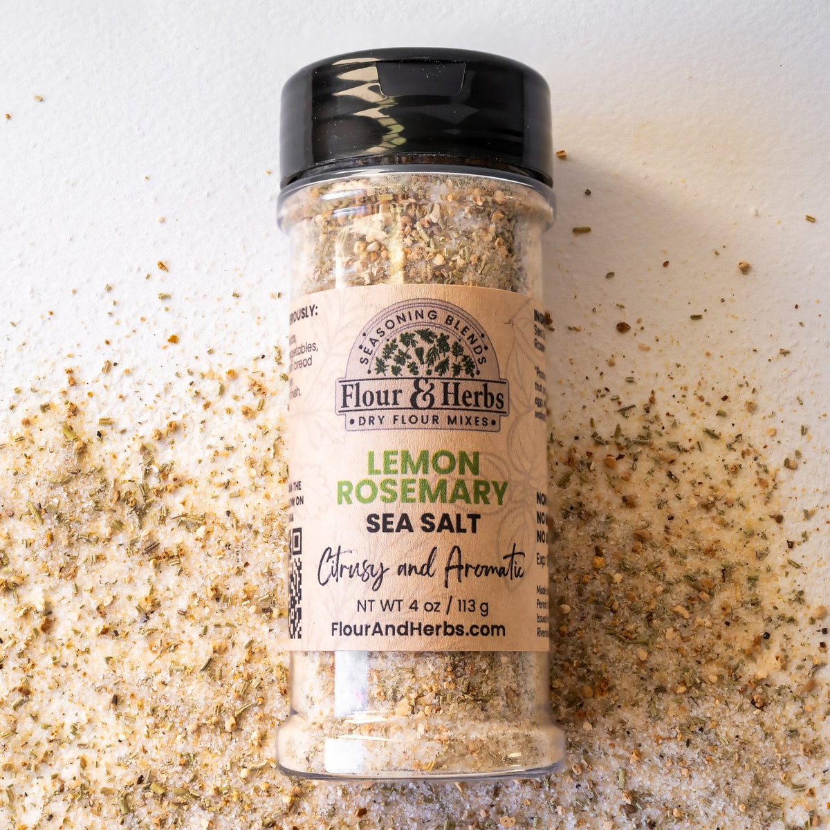 Lemon Rosemary Sea Salt