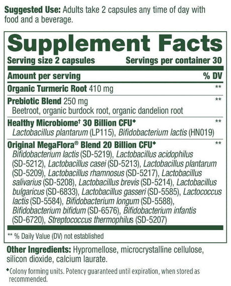 MegaFlora with Turmeric