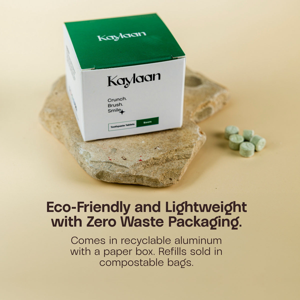 Non-Fluoride Neem Toothpaste Tablets