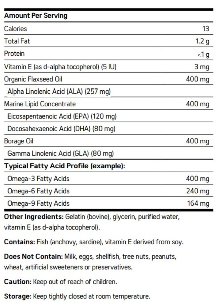 Omega EFA Complex 60 Softgels