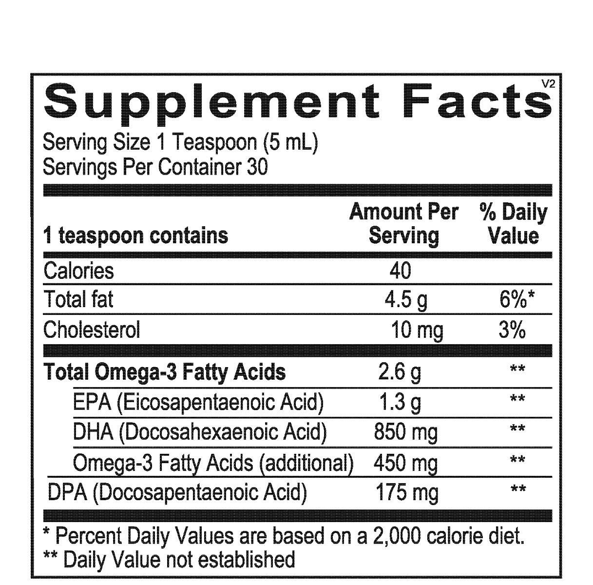 OrthOmega Liquid Fish Oil 5.07 fl oz Liquid Mango