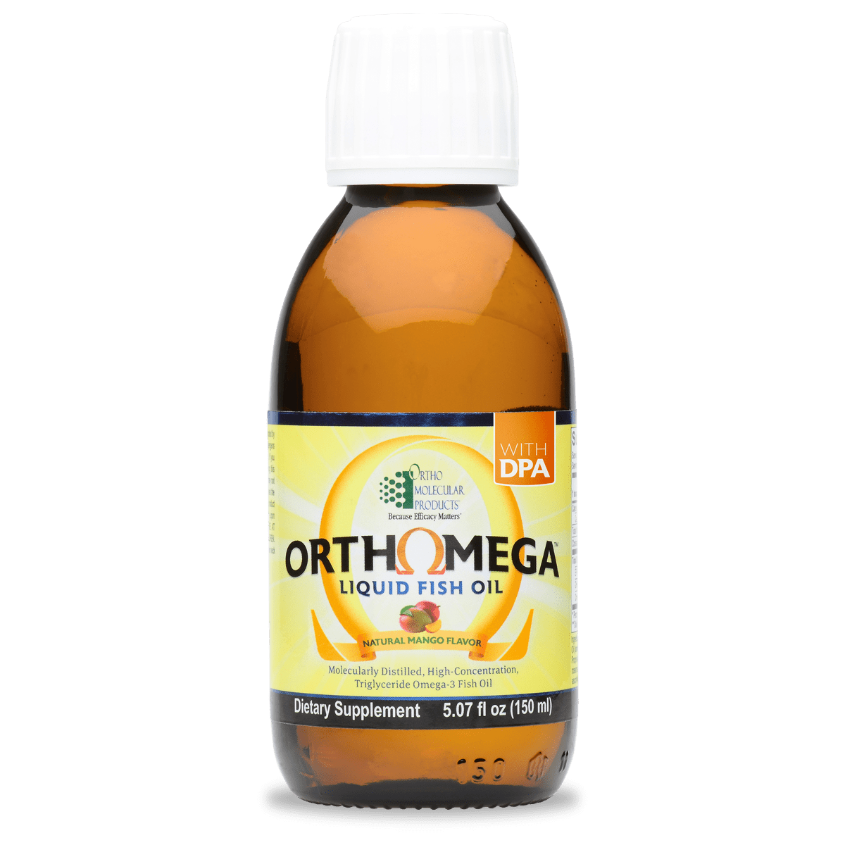 OrthOmega Liquid Fish Oil 5.07 fl oz Liquid Mango