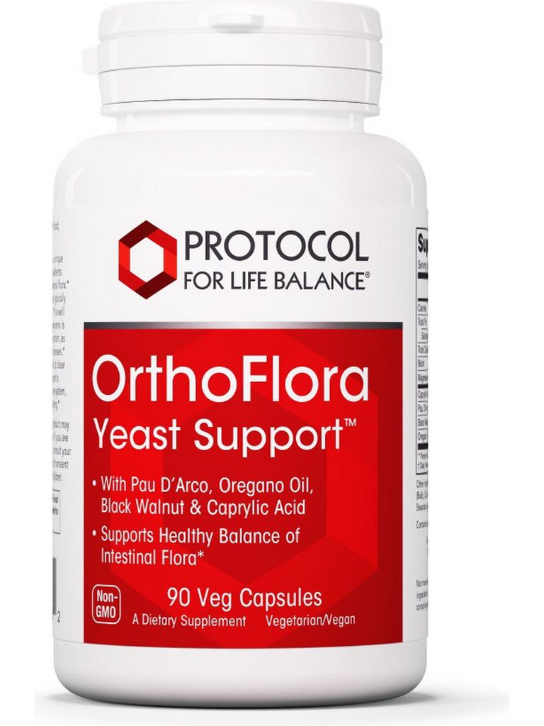 OrthoFlora Yeast Support 90 Vegan Capsules