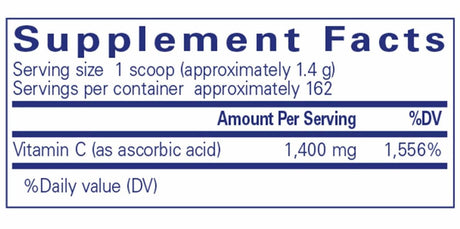 Ascorbic Acid Powder 3,200 Mg 227 G Powder