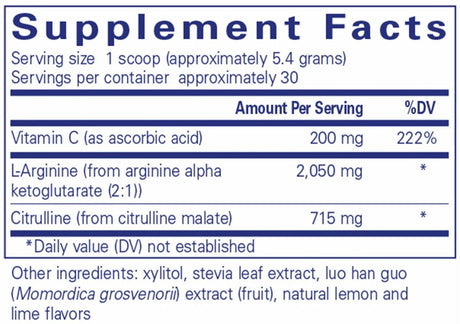 Nitric Oxide Support 162 g Powder