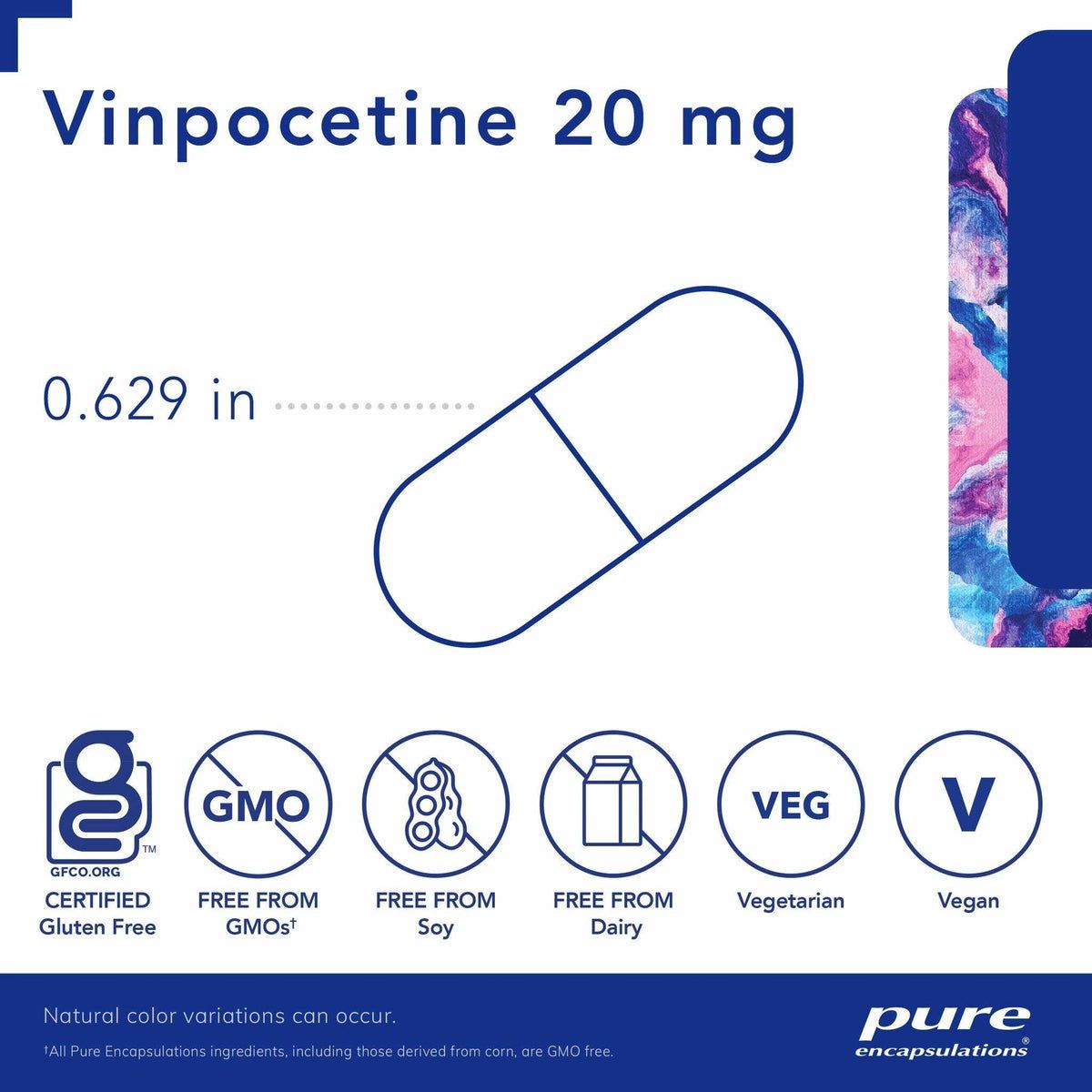 Vinpocetine 20 MG 120 Capsules