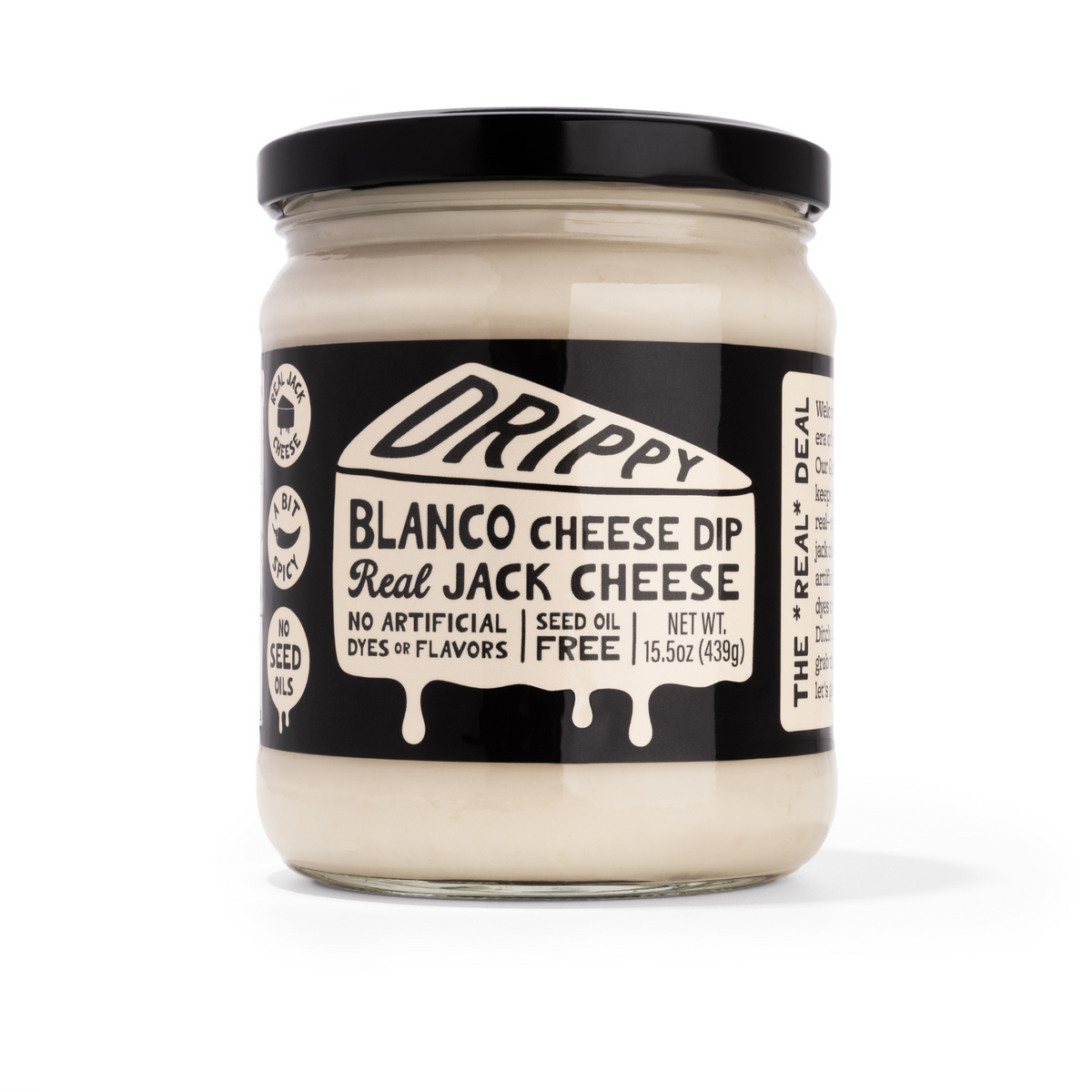 Queso Blanco – Real Monterey Jack Cheese Dip, No Seed Oils
