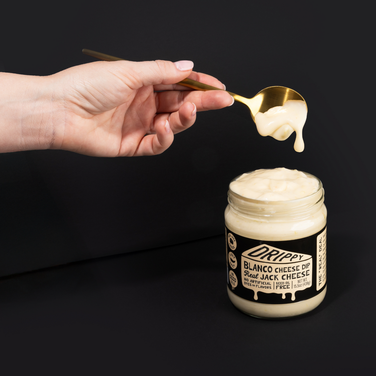 Queso Blanco – Real Monterey Jack Cheese Dip, No Seed Oils
