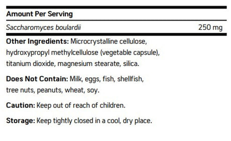 SacBoulardii 60Veggie Caps