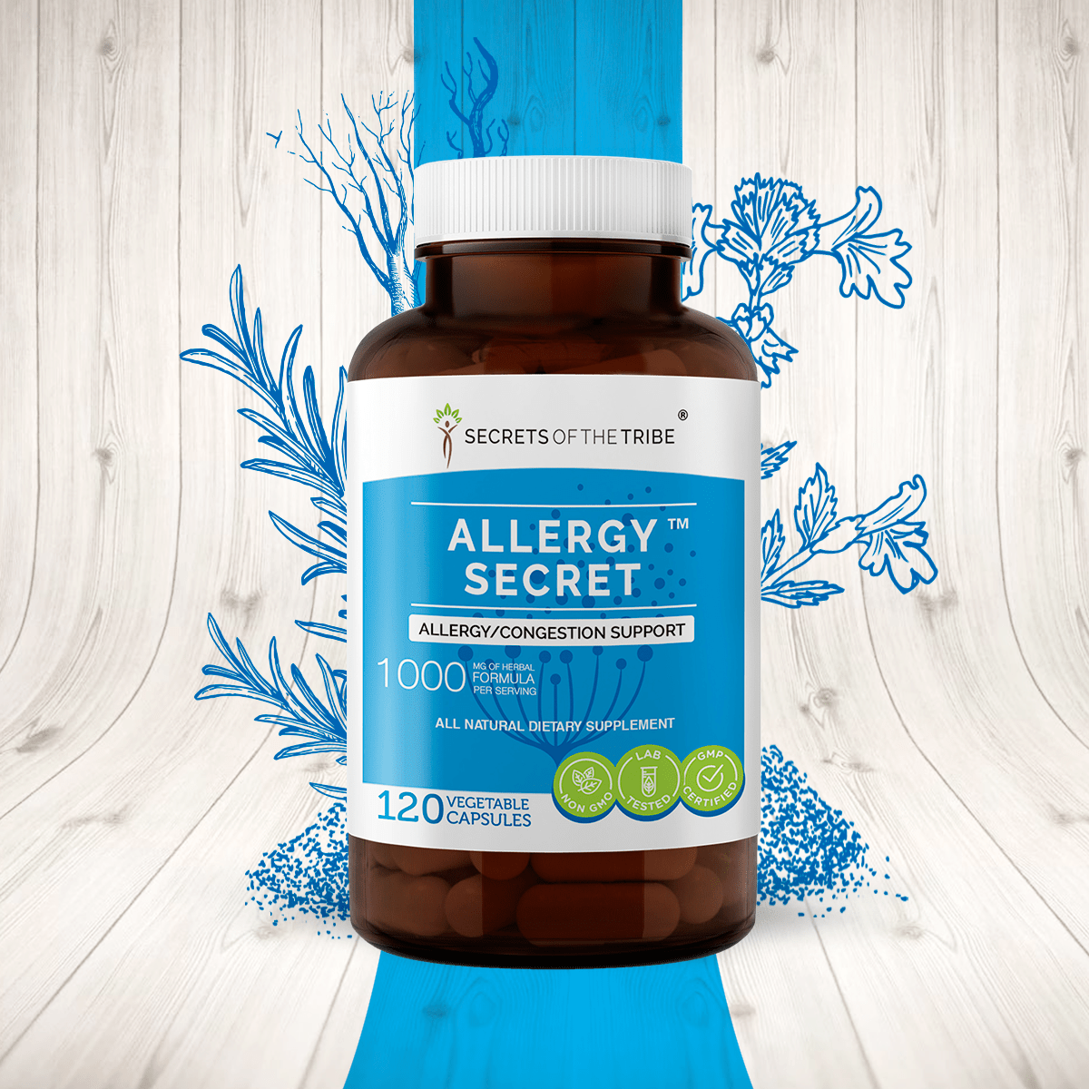 Allergy Secret Capsules - Allergy/Congestion Support