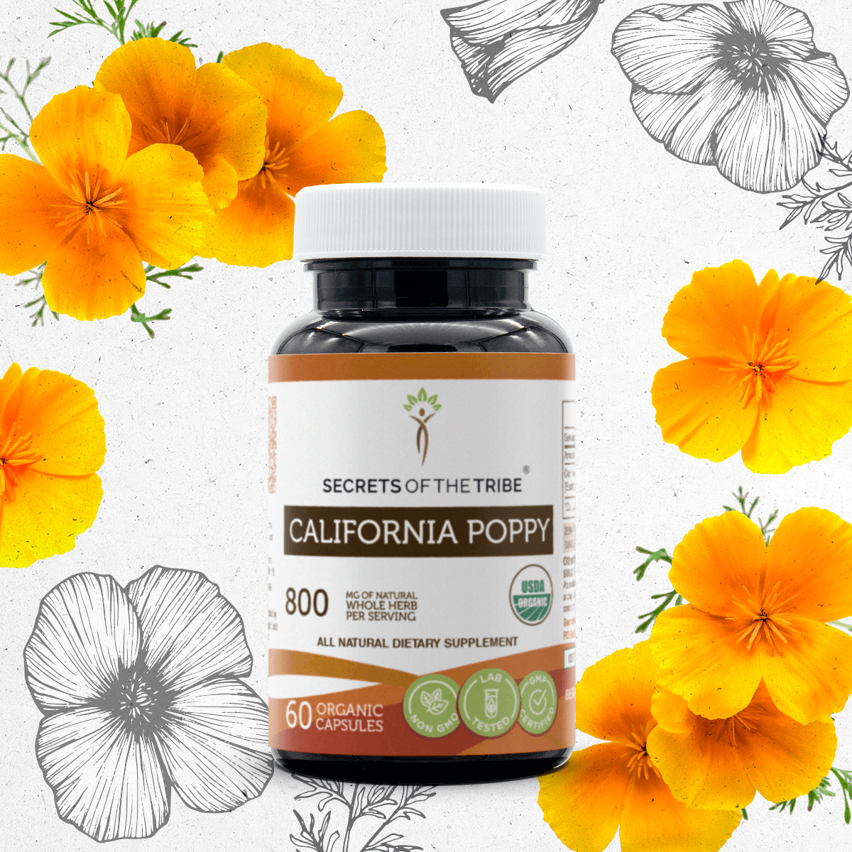 California Poppy Capsules