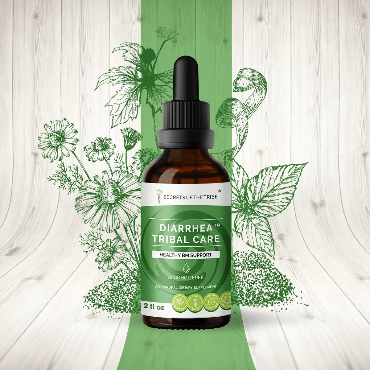 Secrets of the Tribe Diarrhea Tribal Care - Healthy BM Support