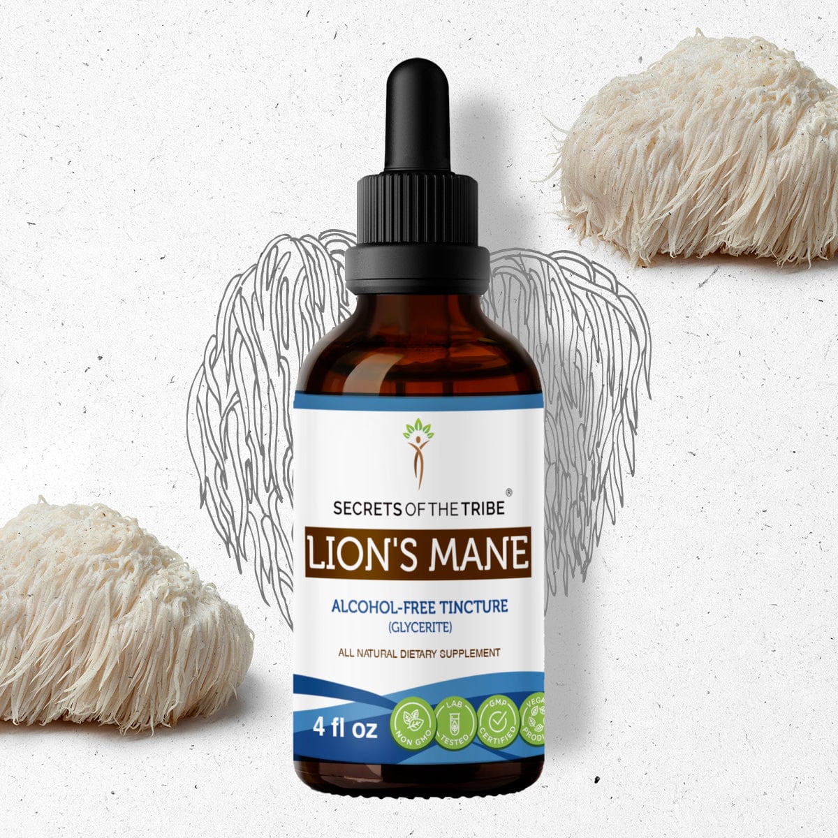 Secrets of the Tribe Lion's Mane Tincture