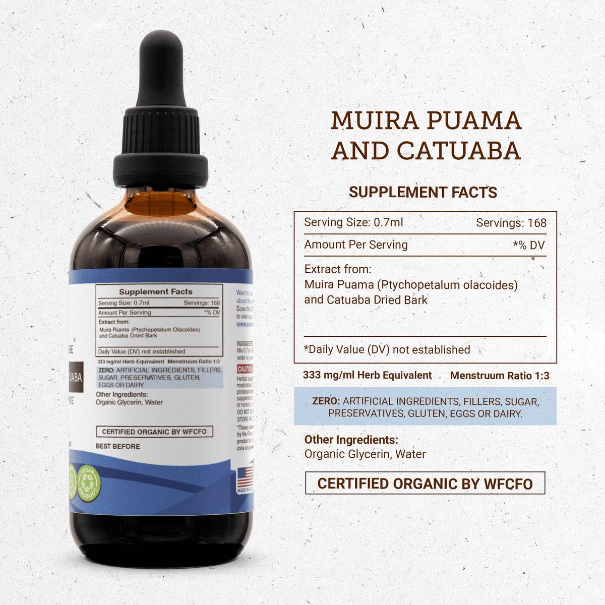 Muira Puama and Catuaba Tincture