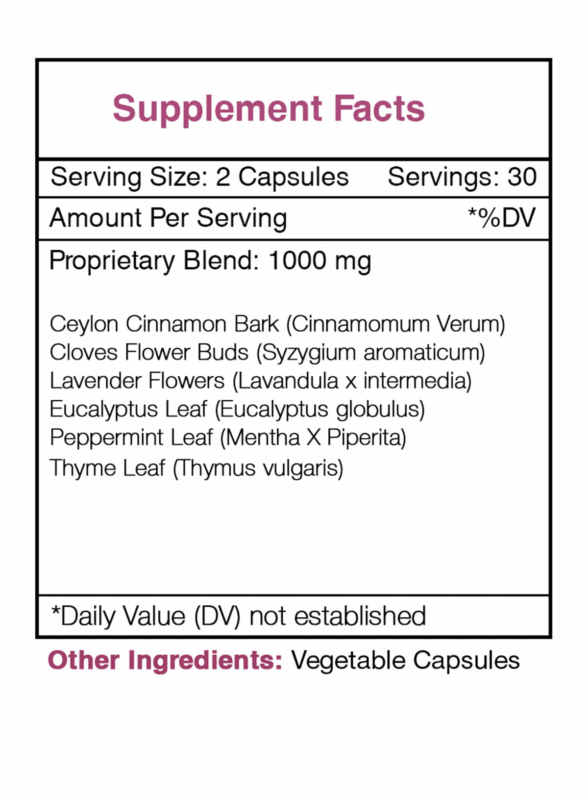 Oral Care Capsules - Oral Health Support