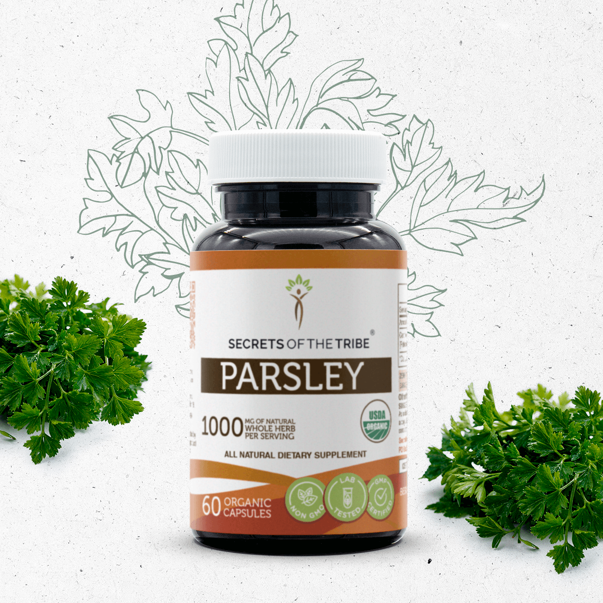 Secrets of the Tribe Parsley Capsules