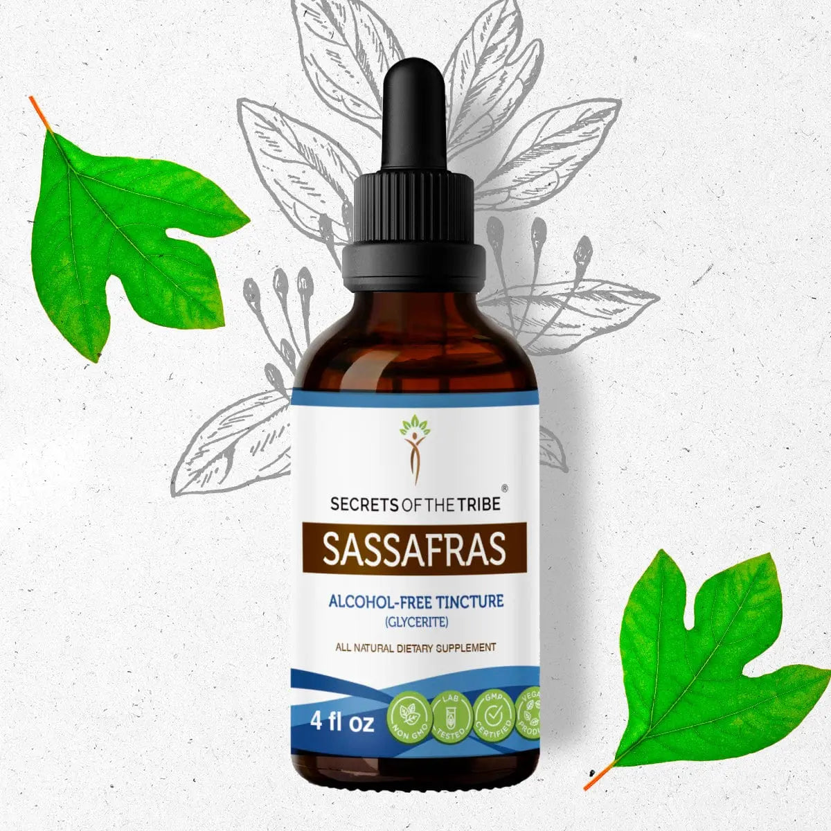 Secrets of the Tribe Sassafras Tincture