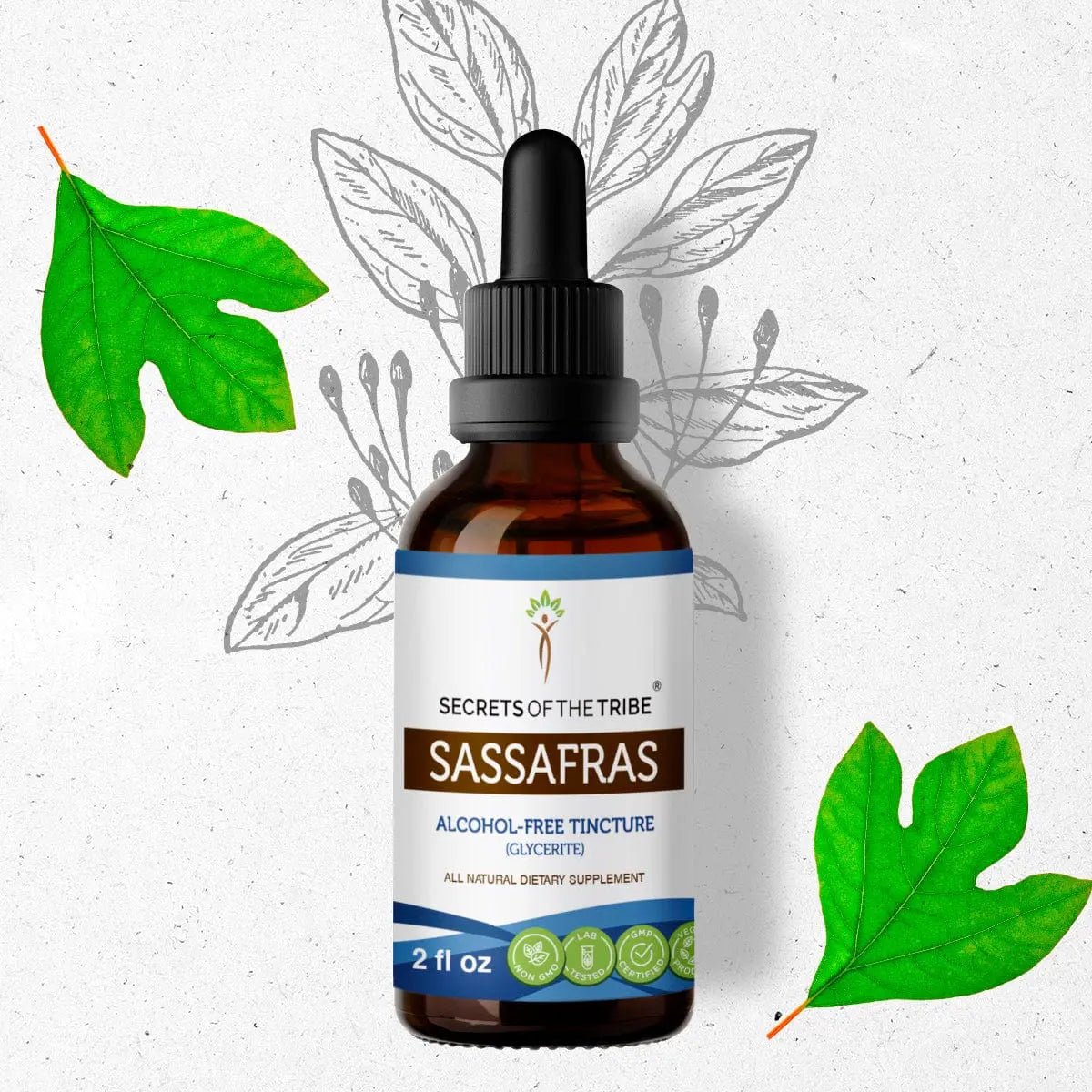 Secrets of the Tribe Sassafras Tincture