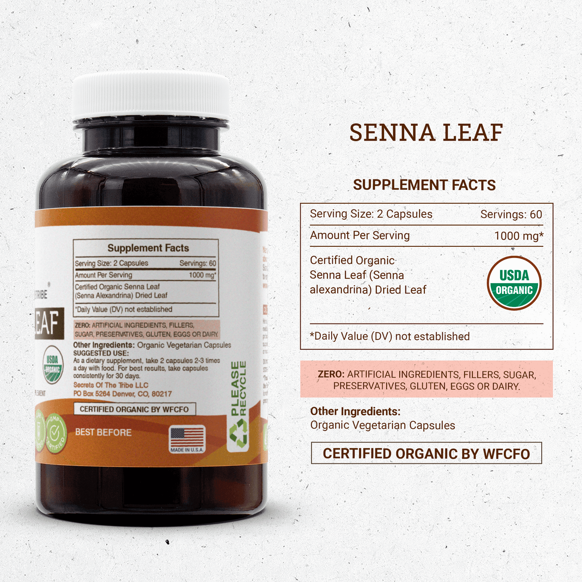 Senna Leaf Capsules