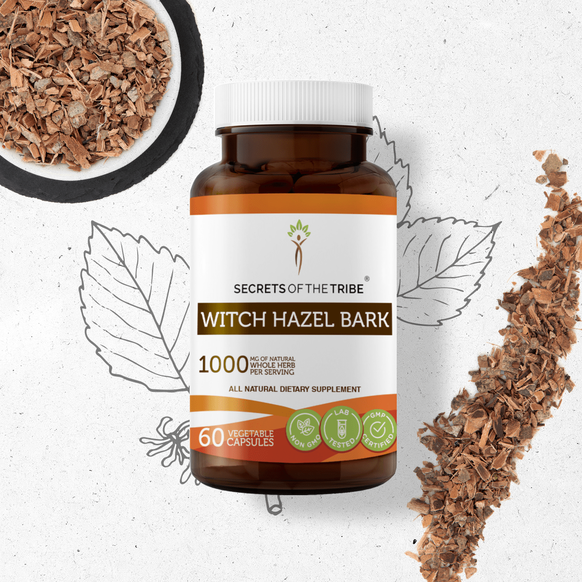 Witch Hazel Bark Capsules