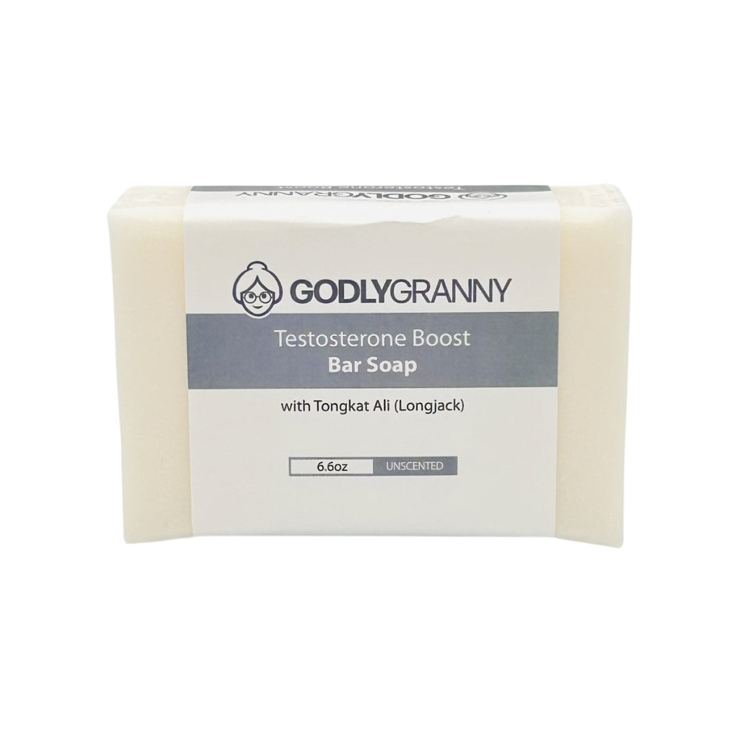 Testosterone Boost Bar Soap with Tongkat Ali (Longjack)
