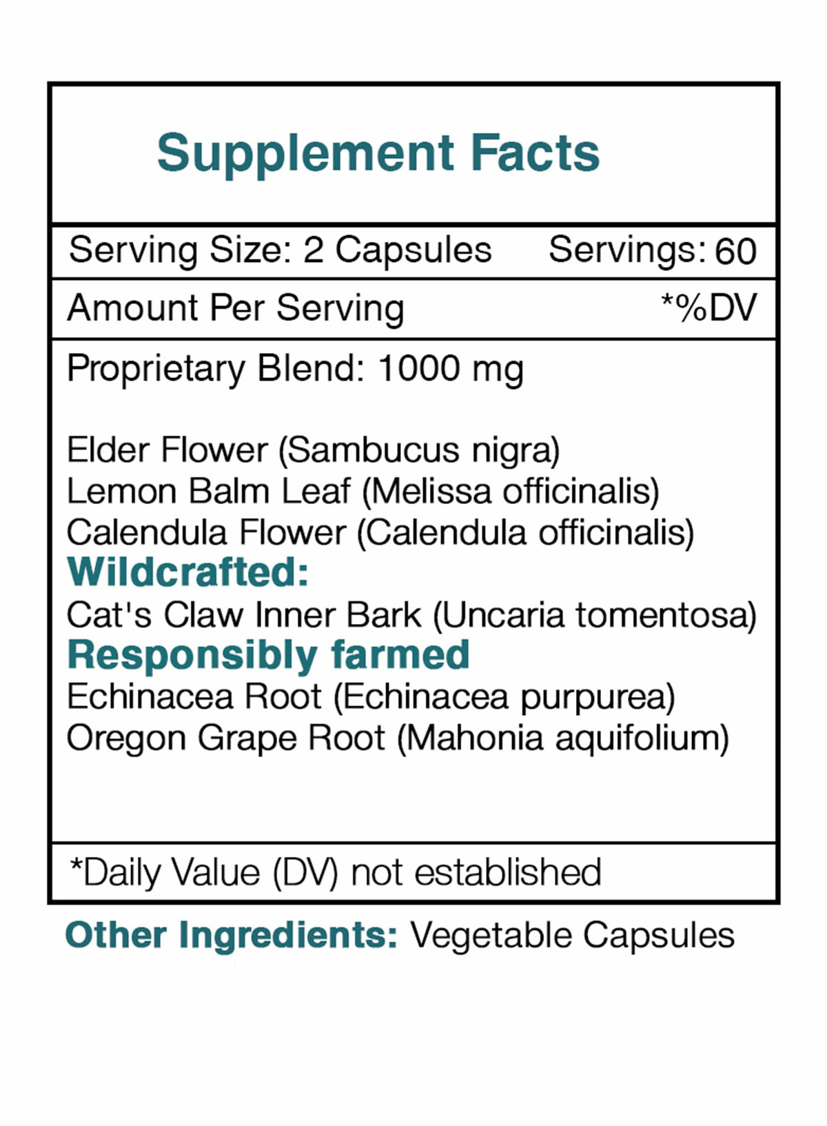 Tribal Shield Capsules - Virus/Infection Support