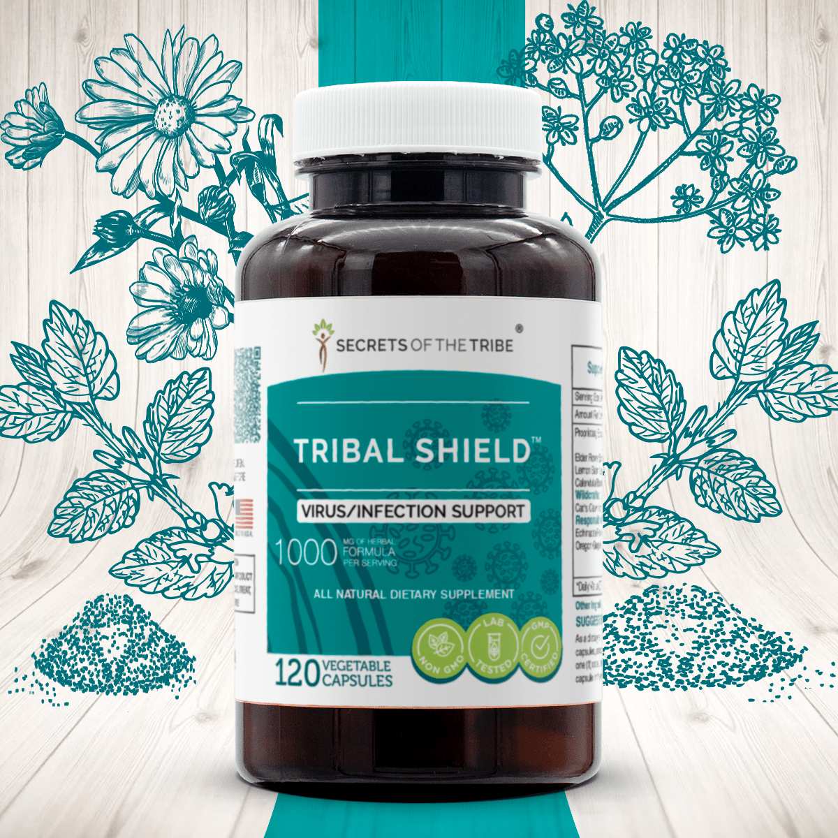 Tribal Shield Capsules - Virus/Infection Support