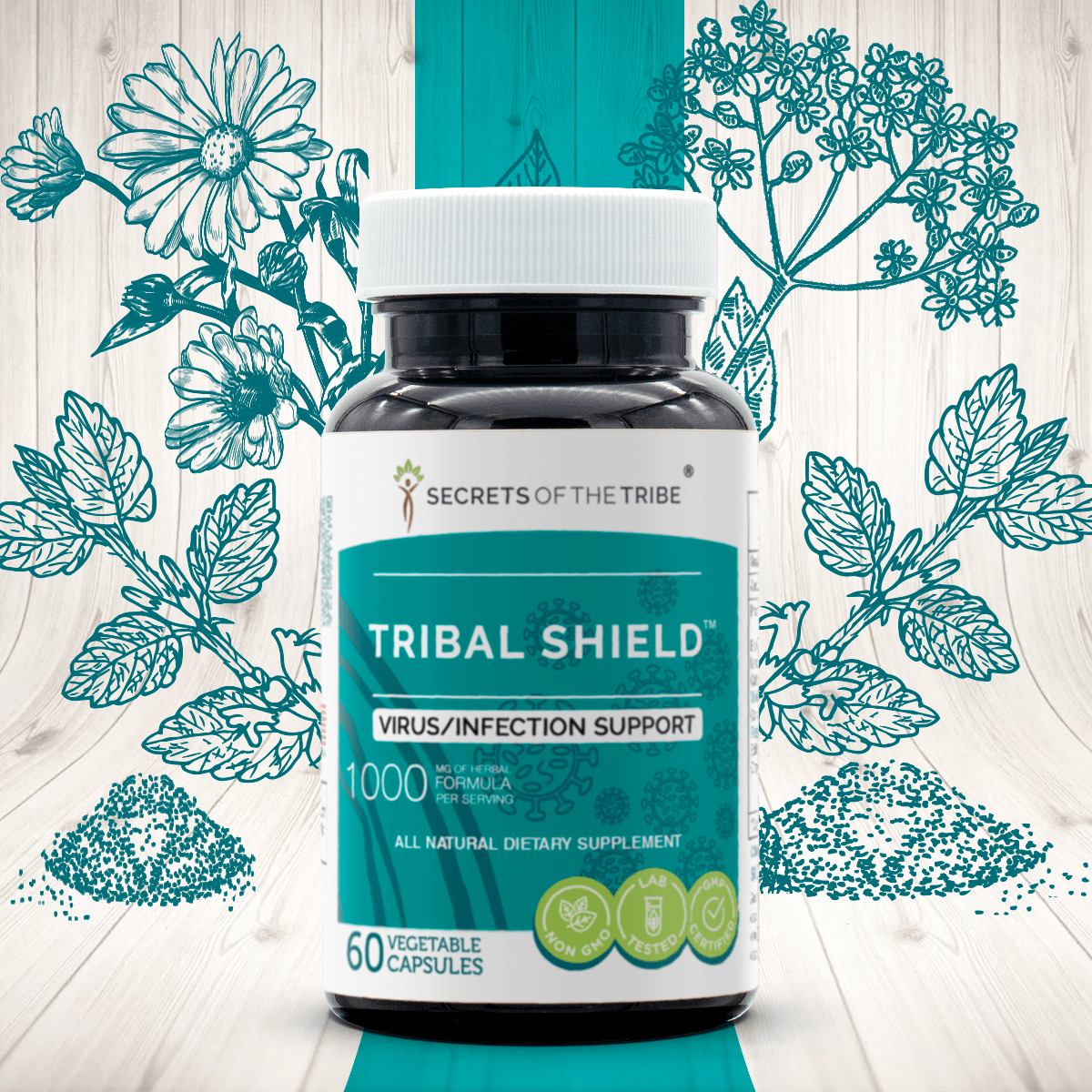 Tribal Shield Capsules - Virus/Infection Support