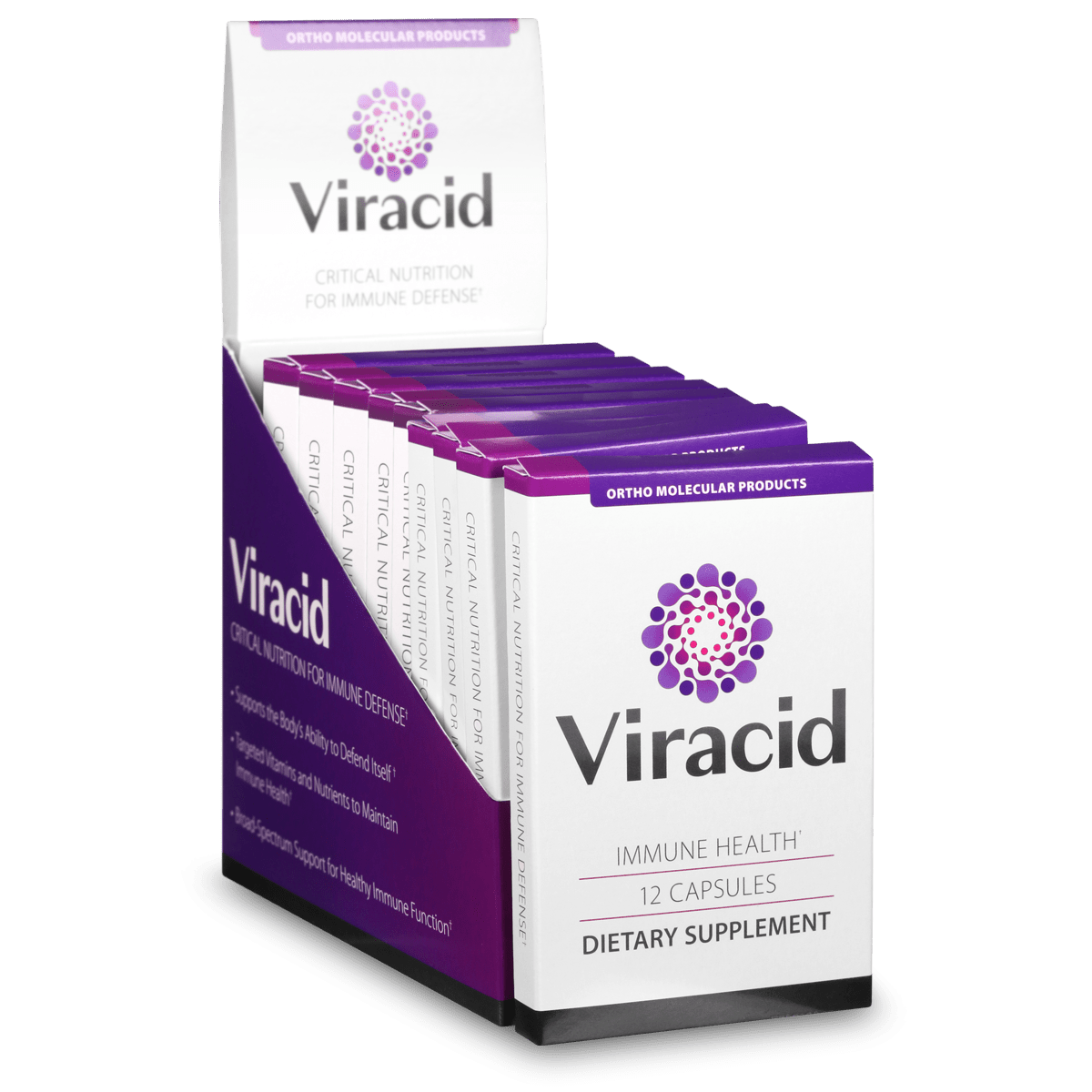 Viracid Blister Packs 10 - 12 Ct Blister Packs (120 Capsules) Capsules