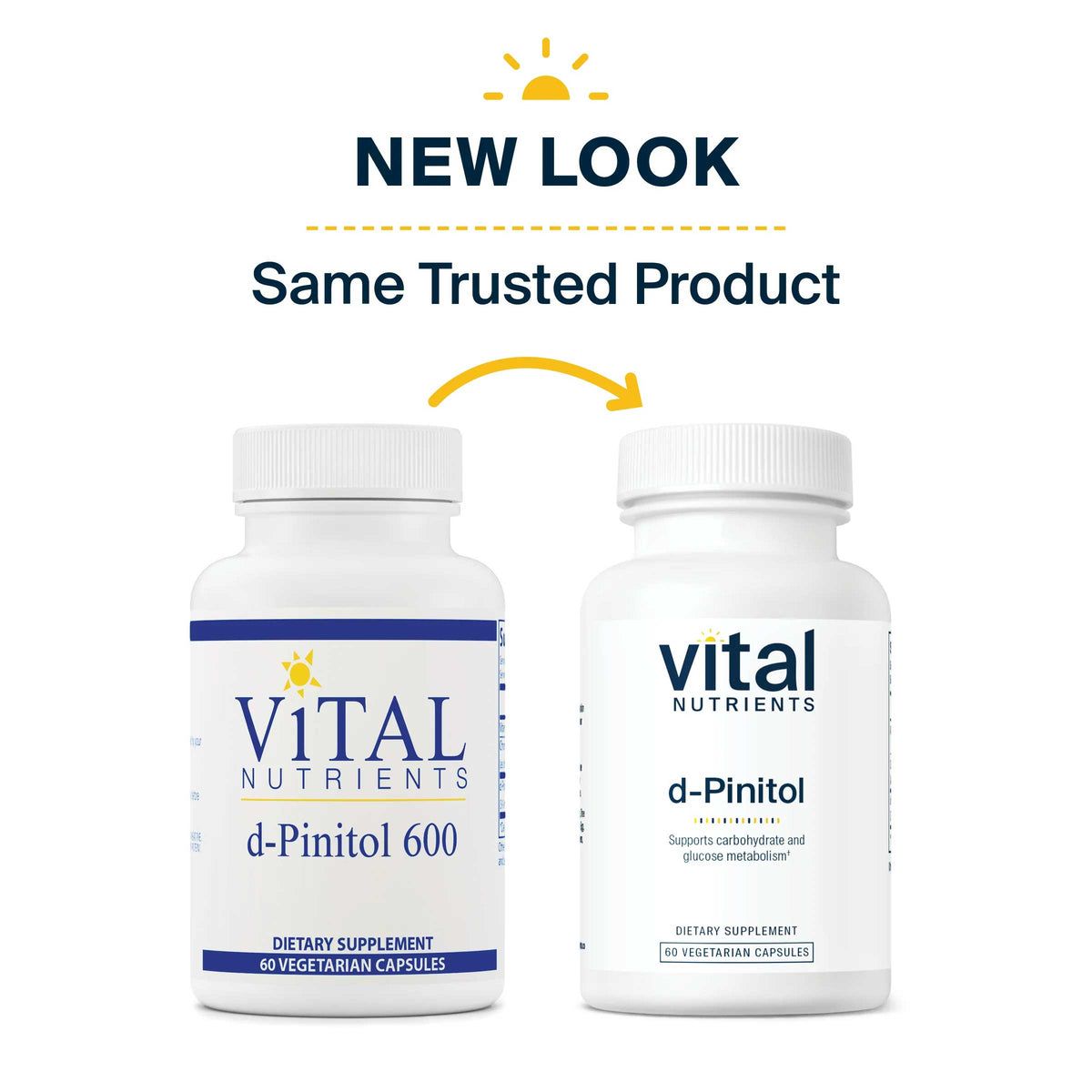 d-Pinitol 600 MG 60Vegetable Caplets