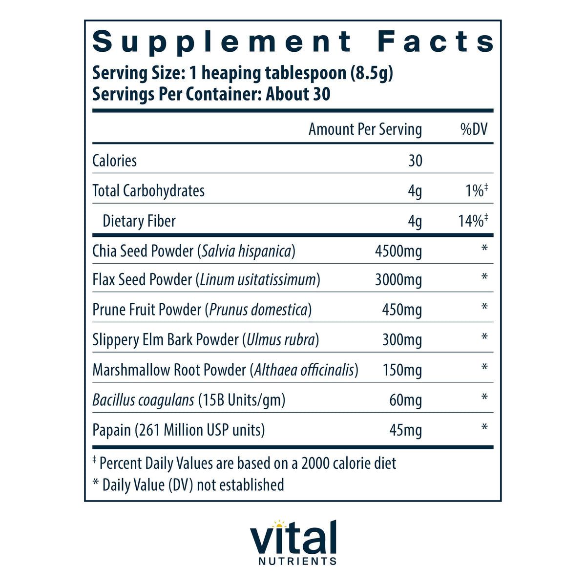Whole Fiber Fusion 261g Powder
