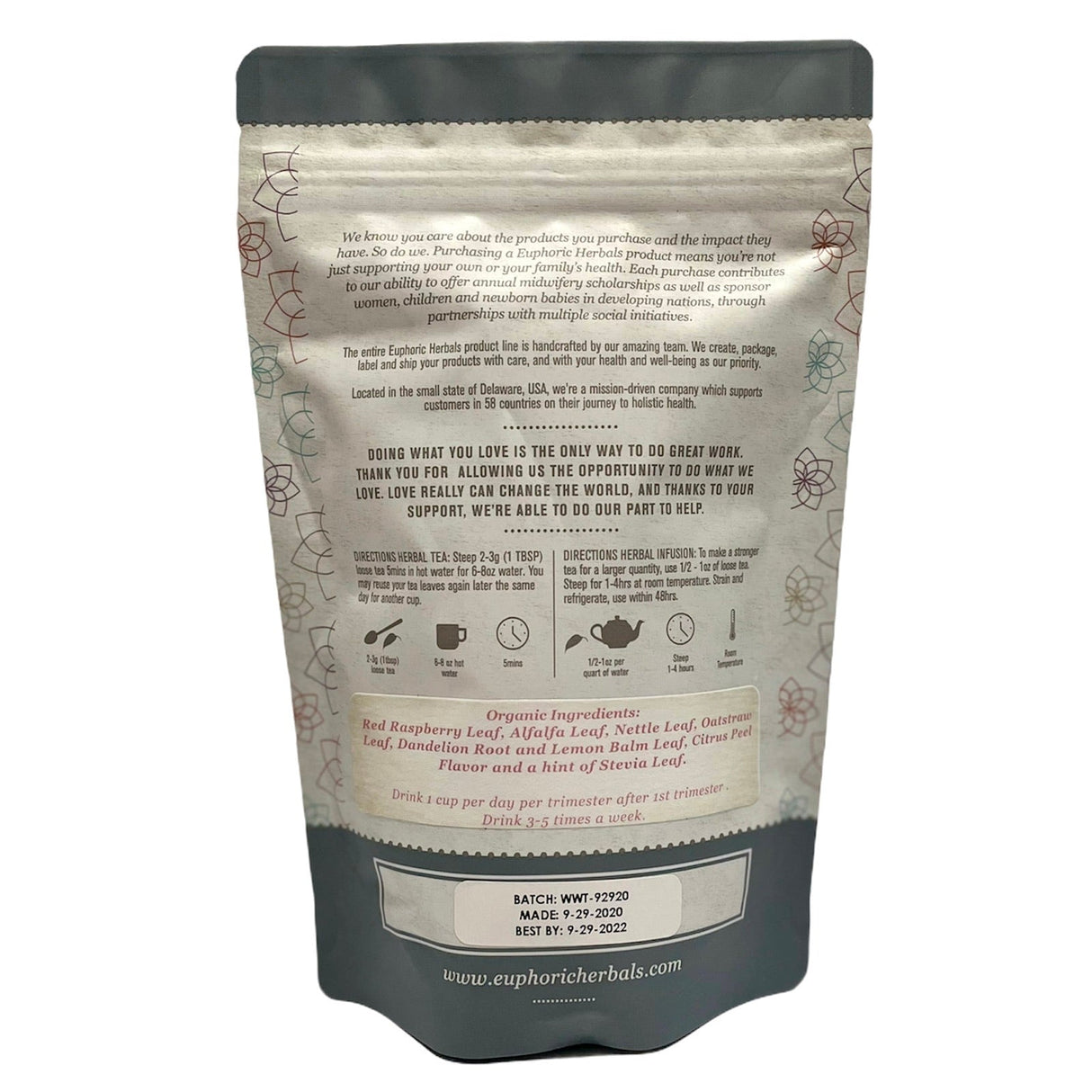 Womb Wellness Prenatal Tea