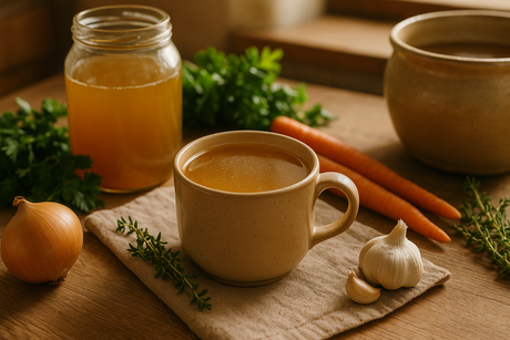 Bone broth editorial hero image