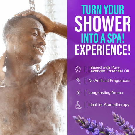 Lavender Vapor Shower Tablets - 15 Count (3 Pack)