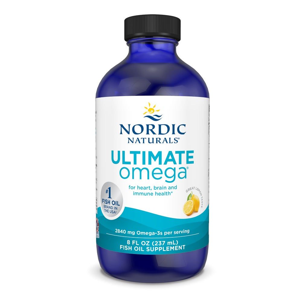 Ultimate Omega Oz Liquid Lemon