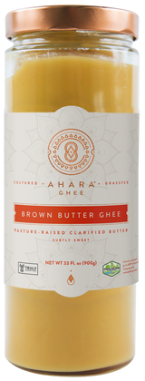 Grass-Fed Brown Butter Ghee | Ahara Rasa