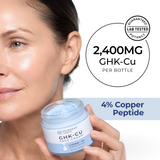 Advanced GHK-Cu Copper Peptide Face Cream 2400mg
