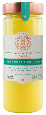 Grass-Fed Fancy Niter Kibeh Ghee | Ahara Rasa