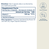 Liposomal Vitamin C - Capsules (180 Count / 90 Servings)