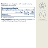 Liposomal Vitamin C - Capsules (60 Count / 30 Servings)