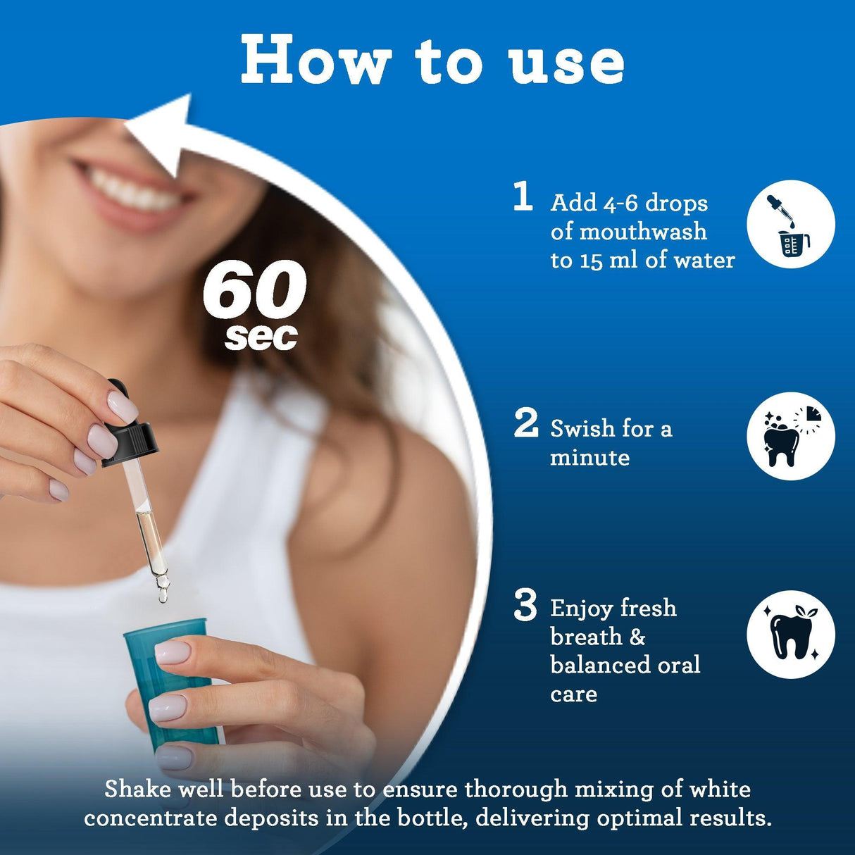Concentrated Mouthwash, Wild Mint – 2 fl oz