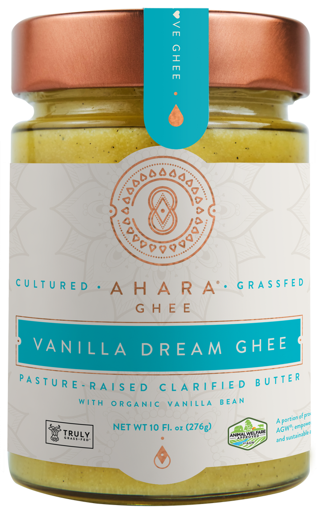 Ahara Rasa Grass-Fed Vanilla Dream Ghee | Ahara Rasa