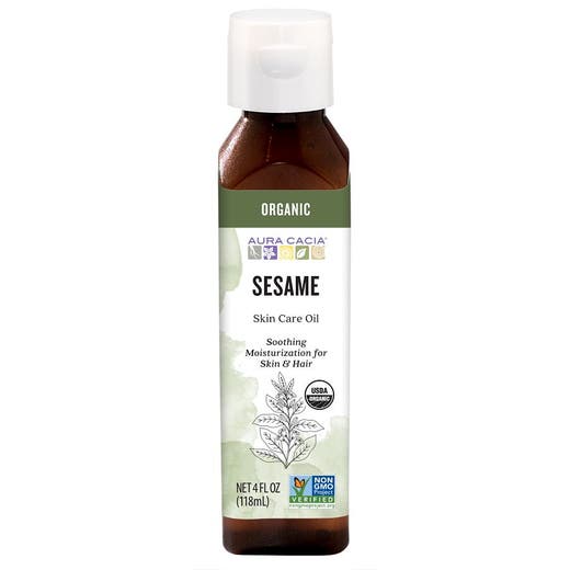 Organic Aromatherapy Sesame Oil 4 fl ozOil