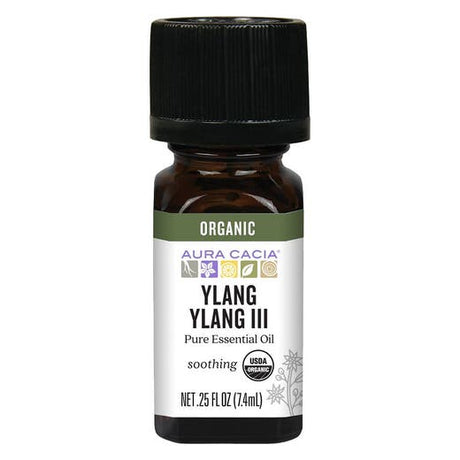 Aura Cacia, Organic Essential Oil - Ylang Ylang - .25 oz