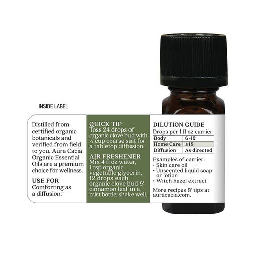 Organic Essential Oil - Clove Bud .25 oz Oil