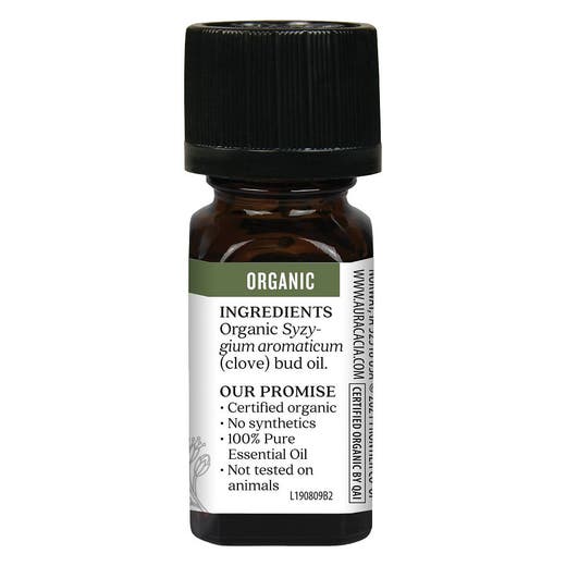 Organic Essential Oil - Clove Bud .25 oz Oil