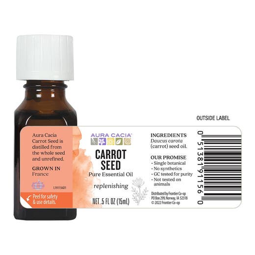 Pure Essential Oil Carrot Seed .5 fl. oz. (15 ml)Oil