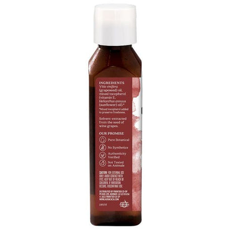 Skin Care Oil Grapeseed 4 Fl Oz Oil