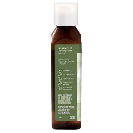 Skin Care Oil - Organic Vegetable Glycerin Oil 4 fl oz Oil