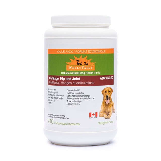 WellyTails WellyTails Cartilage, Hip & Joint Dog ADVANCED (original Rx formula updated)